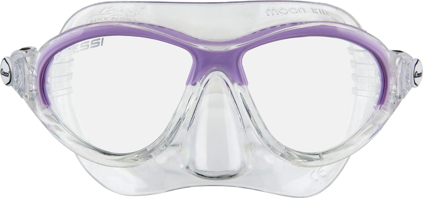 Moon Kid Taucherbrille, Mask, Transparent/Flieder
