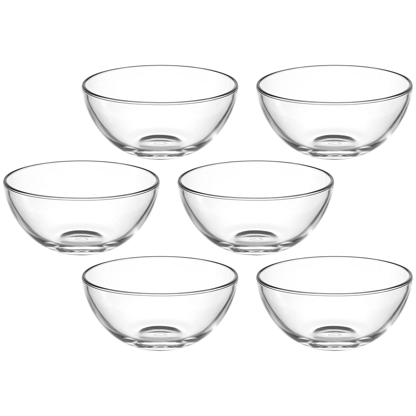 Cucina Glasschalen-Set, Standard 6 Pieces | 540 ml, Diameter 14 cm