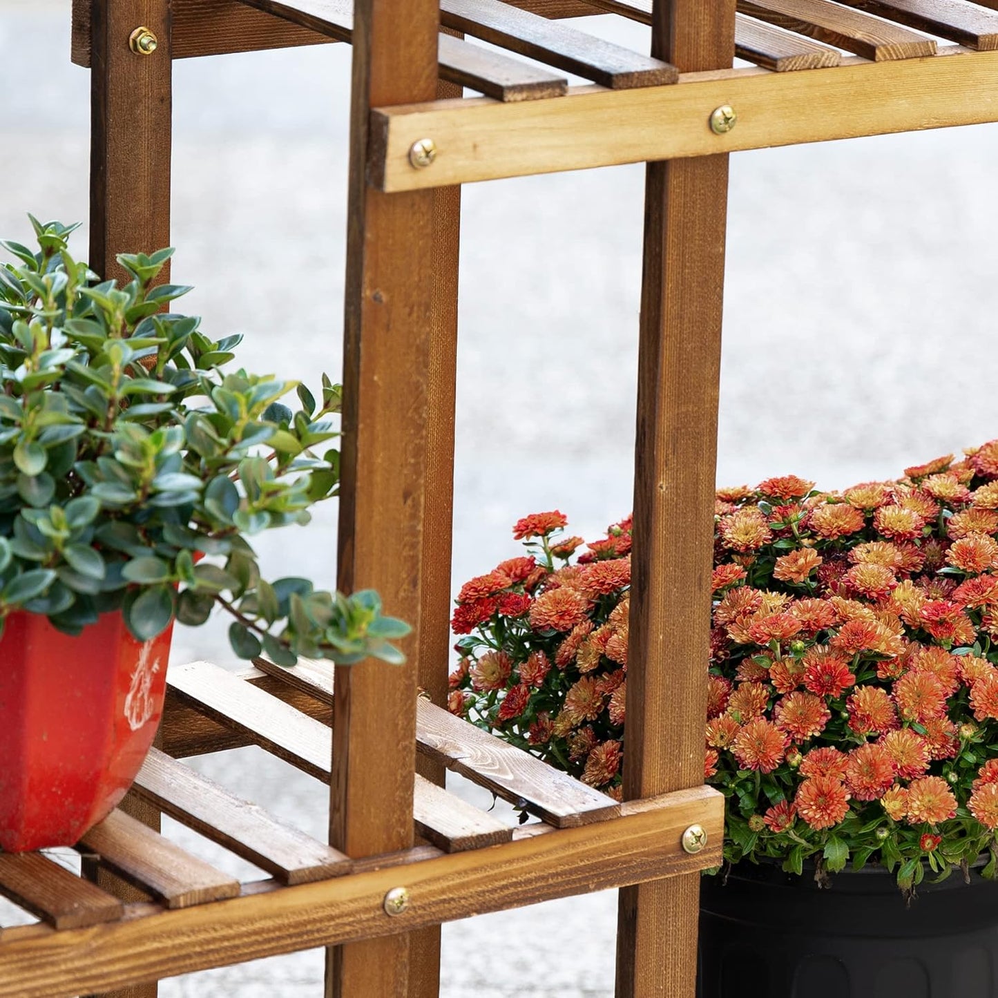 Blumenständer mit 6 Ebenen