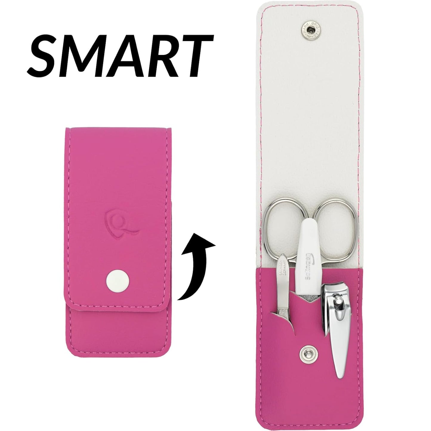 4-teiliges Maniküre Set, Rosa