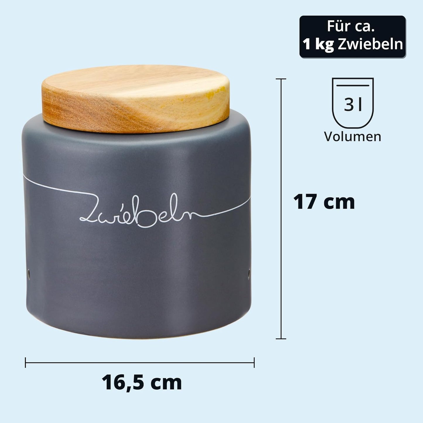 Zwiebeldose, Zwiebel