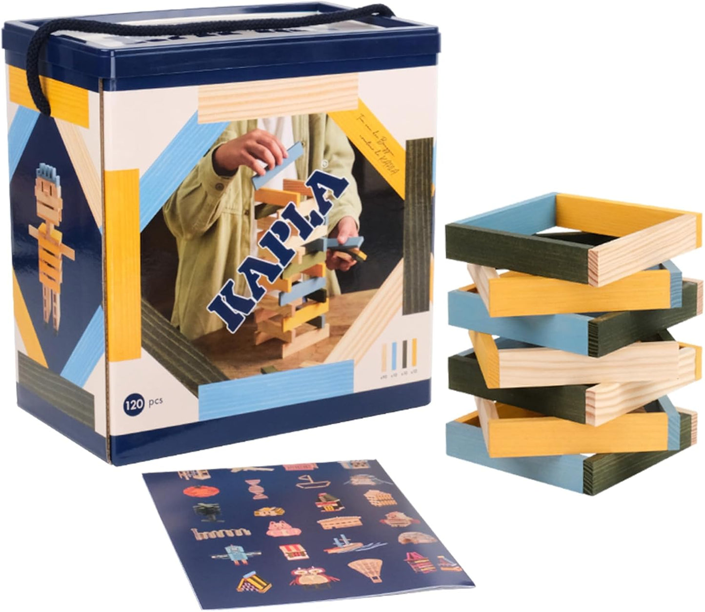 Holzplättchen Baukasten