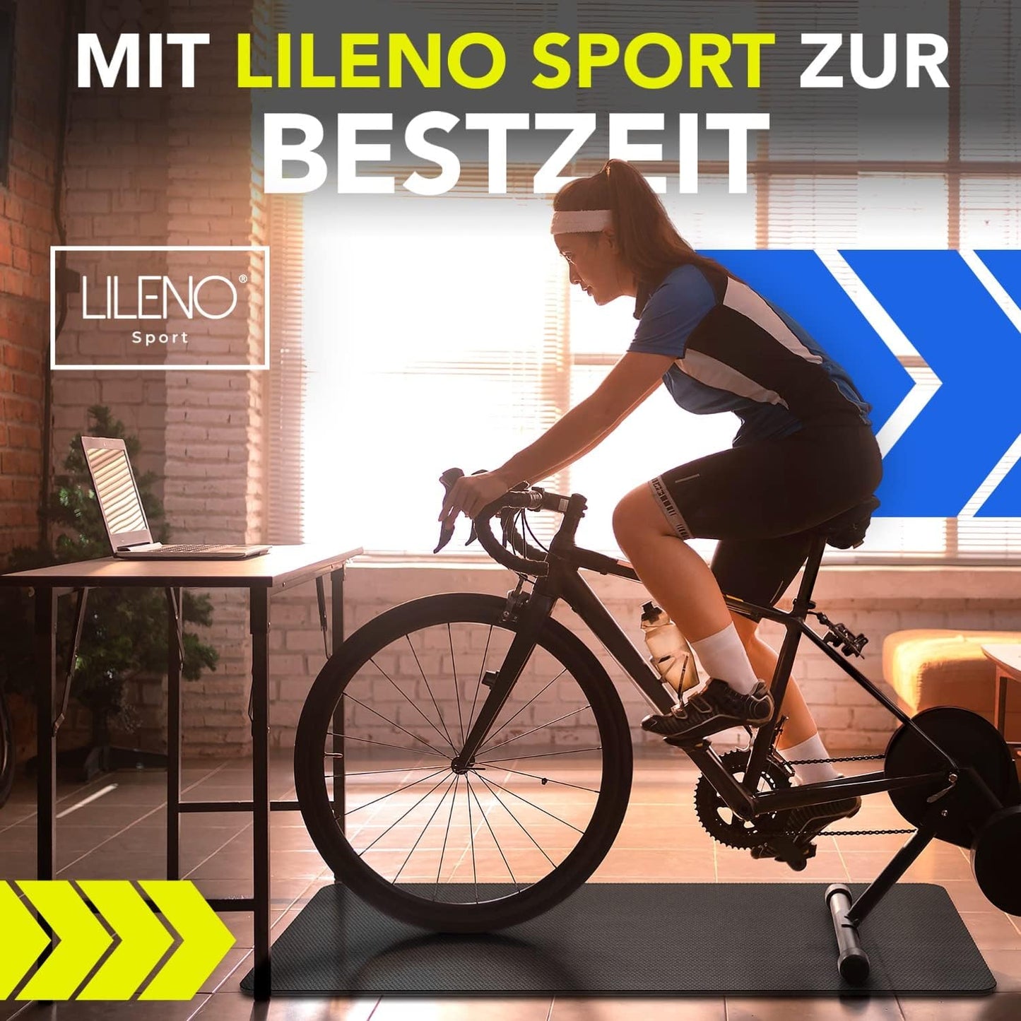 Bodenschutzmatte für Fitnessgeräte (90x200 cm), 90 x 200 cm