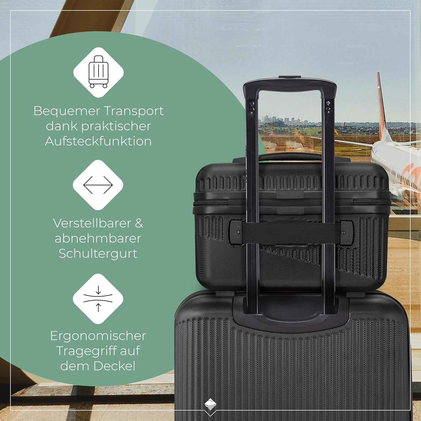 Bali, Schwarz Beautycase