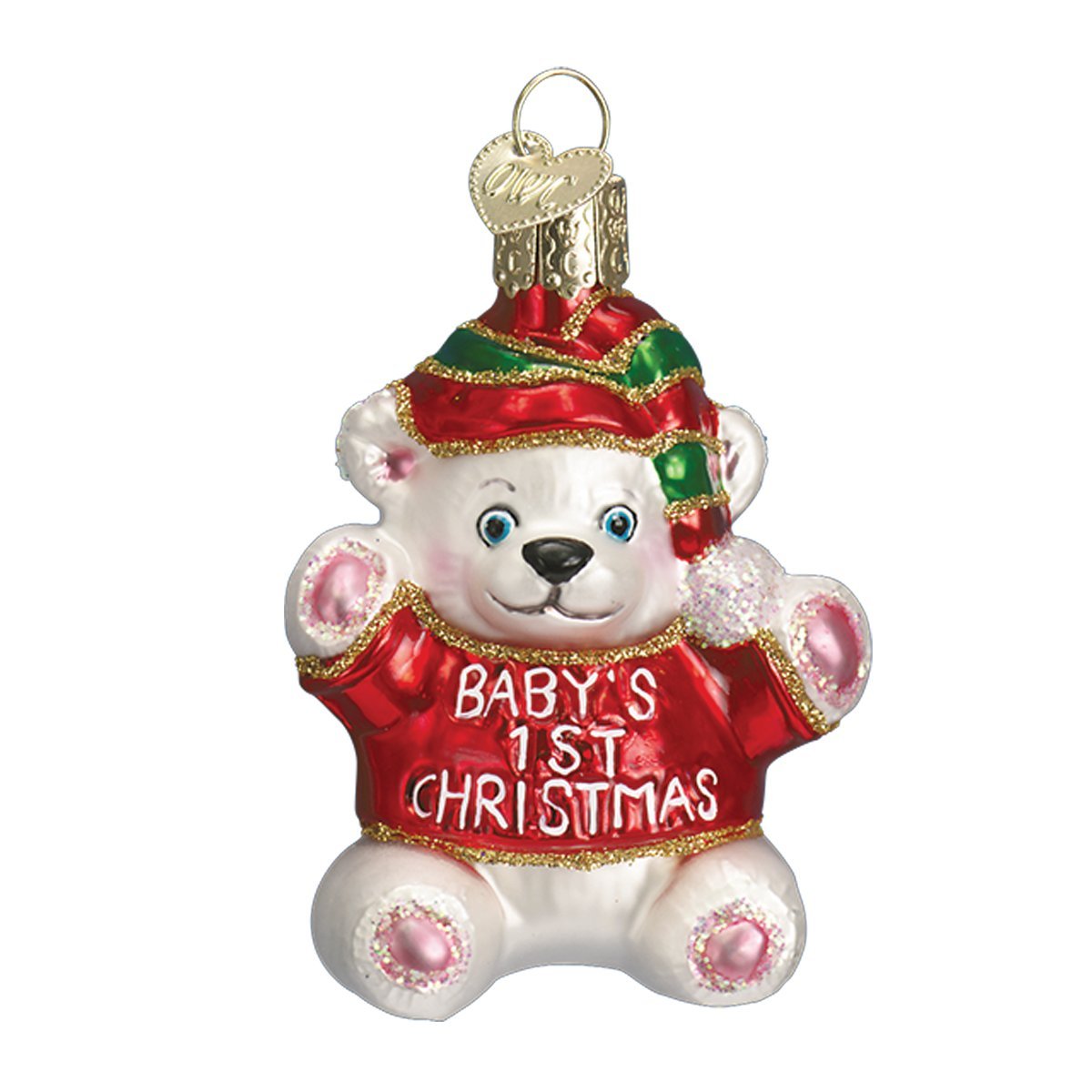 Bären Weihnachtsbaum-Ornament, Baby's 1