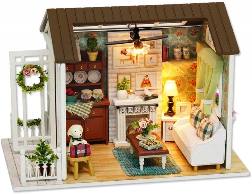 DIY Puppenhaus Miniatur-Salon, Z008