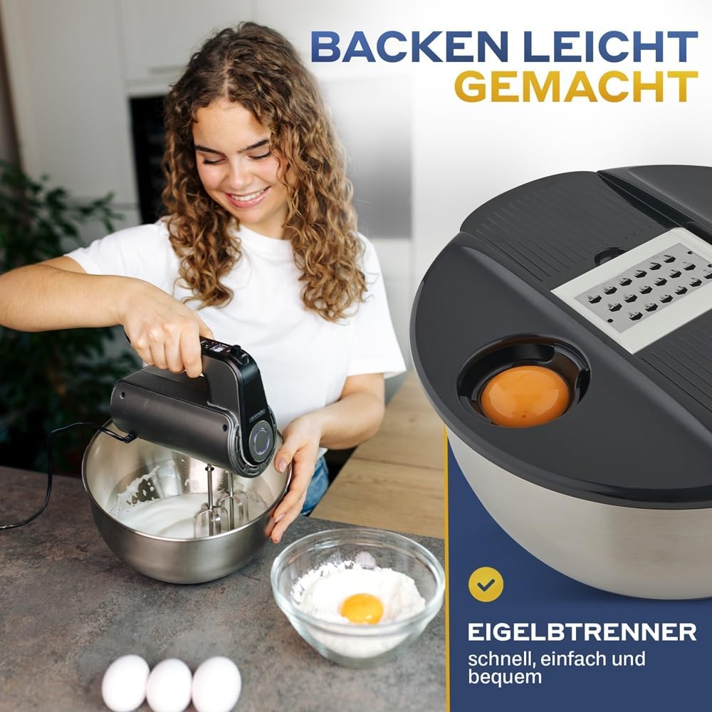 Salatschleuder mit Schneidefunktion