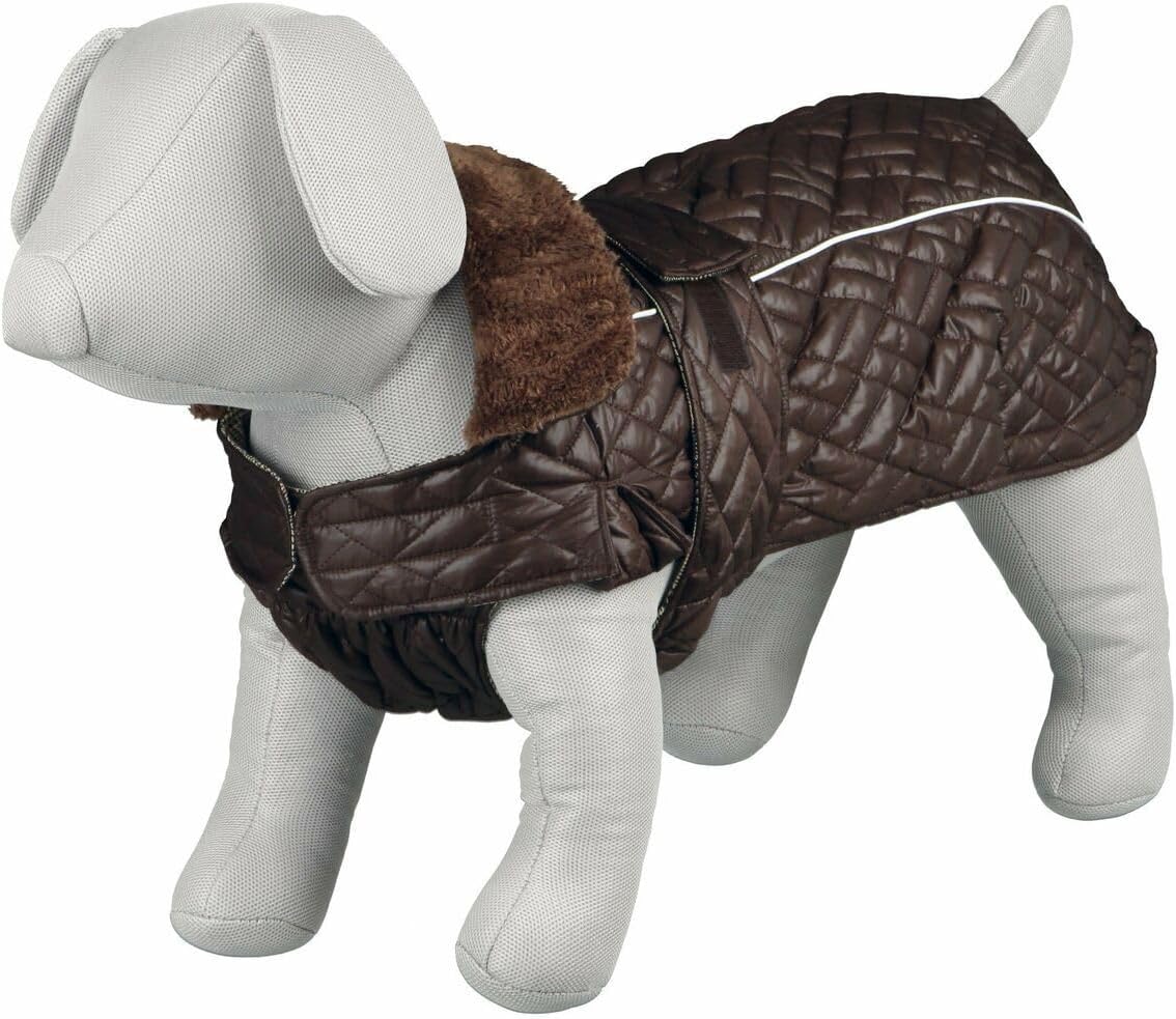 Winter Hundemantel Rouen, Braun 43 cm