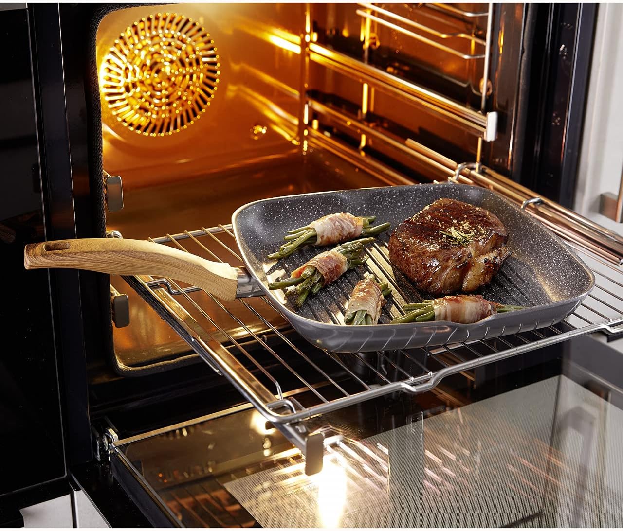 Grillpfanne, Anthrazit
