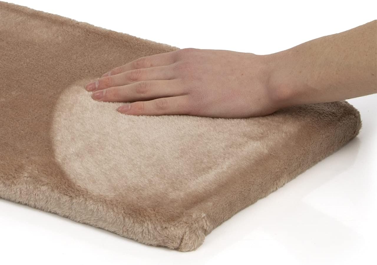 Waschbare Fensterliege für Katzen, Snuggly Place, Beige 75 x 35 x 2 cm