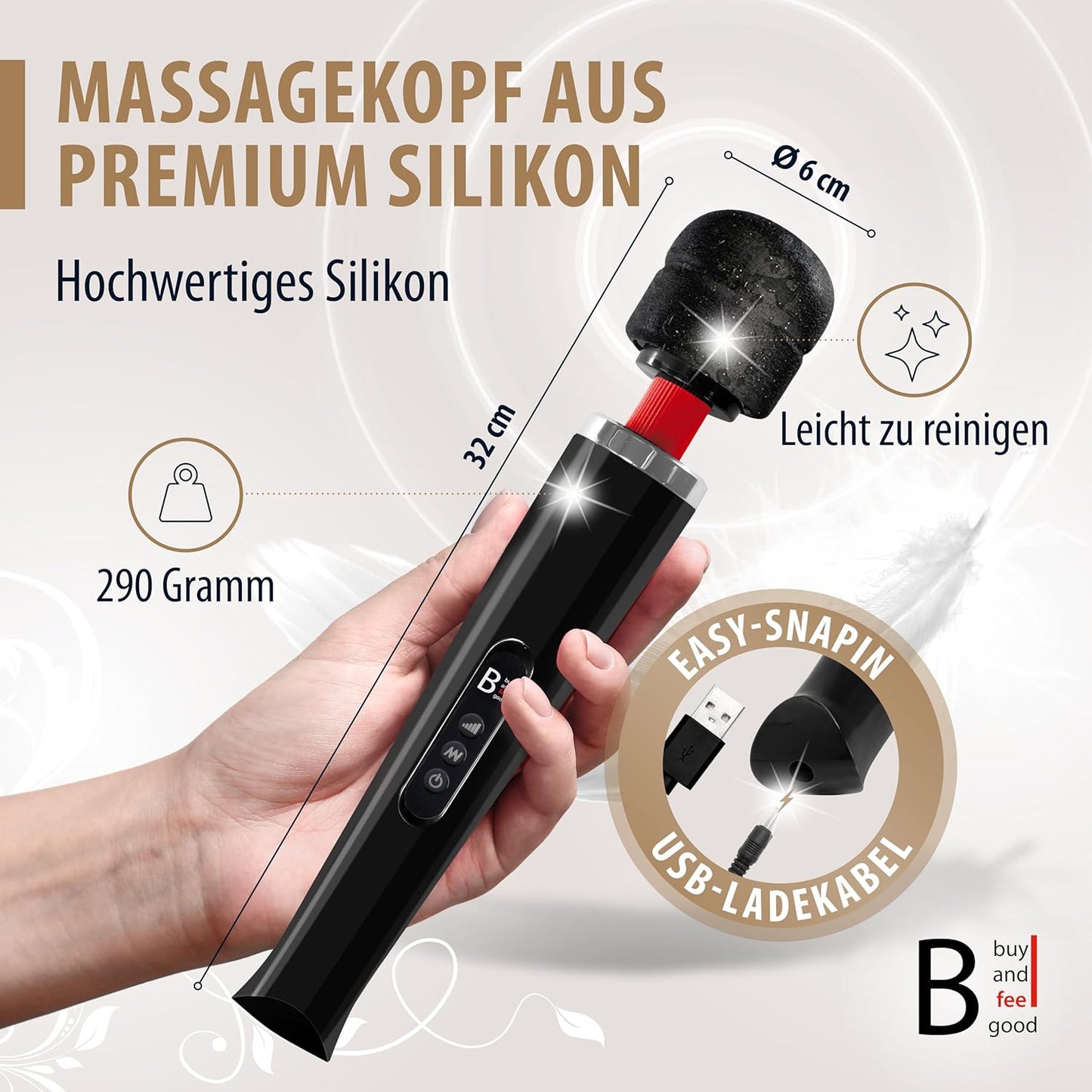 Vibrator mit 15 Vibrationsstufen