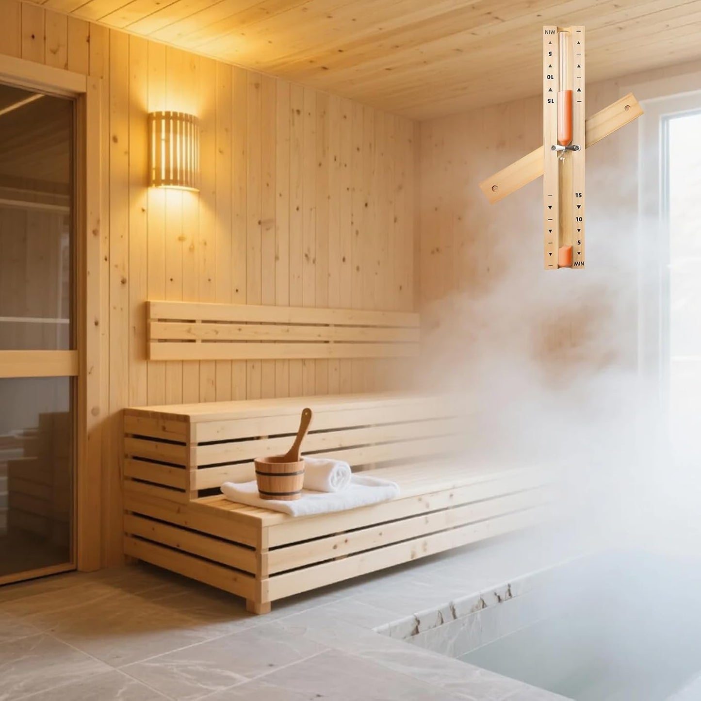 Sauna Sanduhr