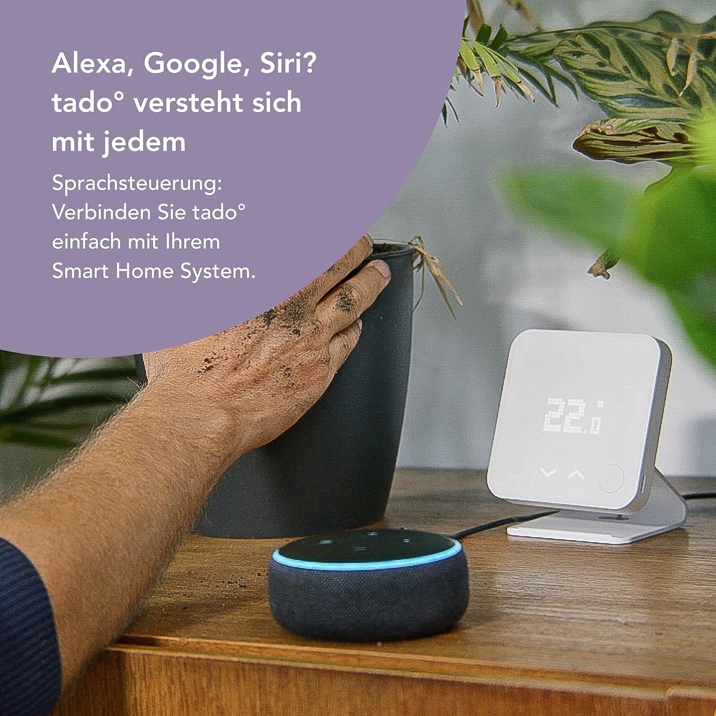 Smartes Heizkörperthermostat Set, V3+ Zusatz: 3x Heizkörper-Thermostat