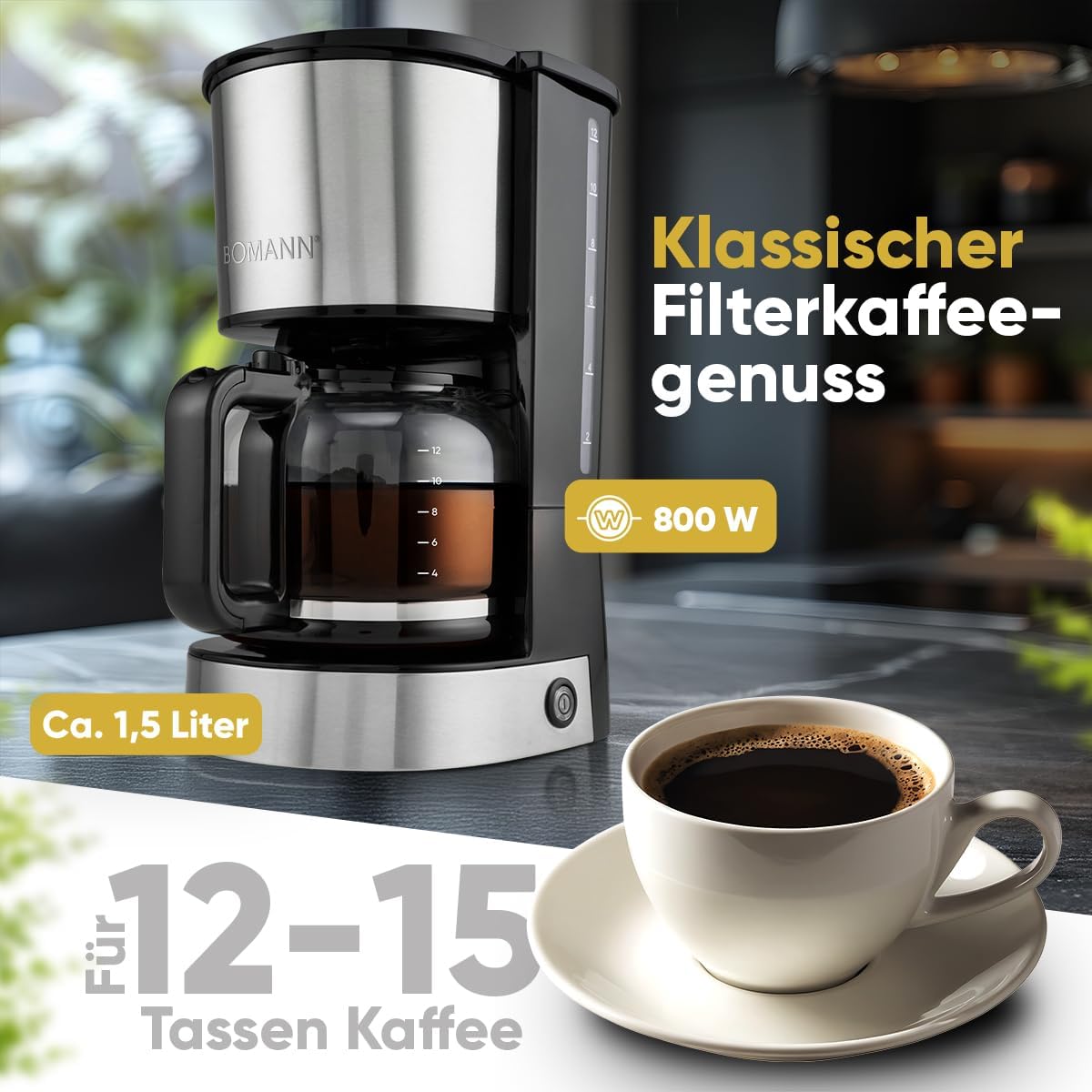 KA 6071 CB Kaffeemaschine mit Filter