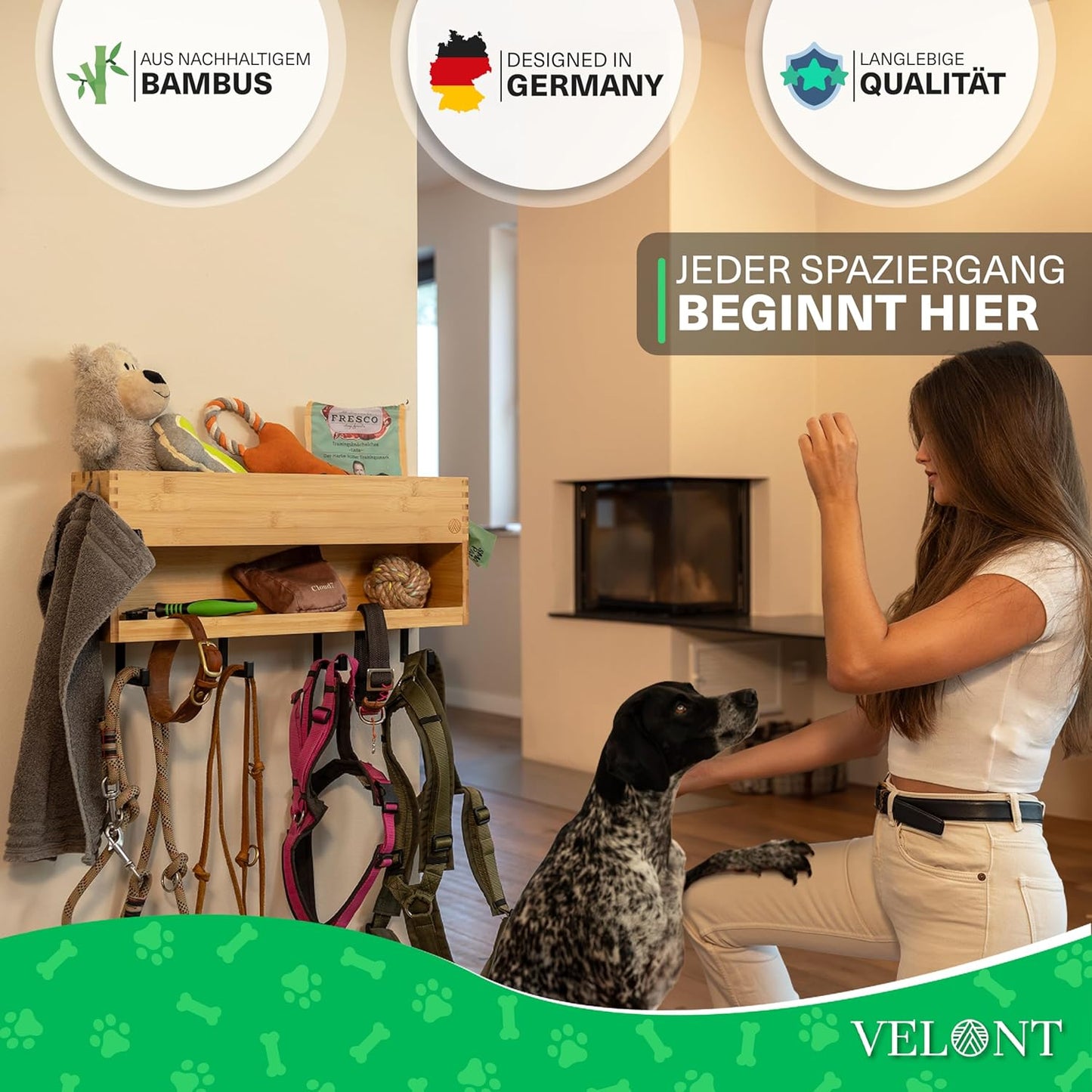 Hundegarderobe mit Ablage, XXL