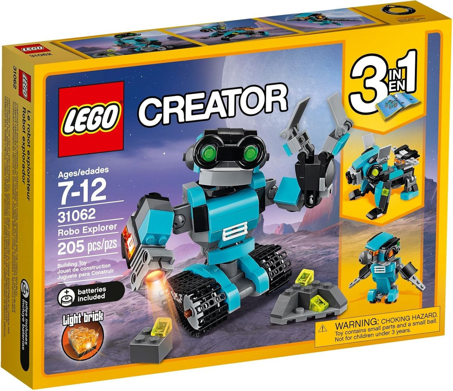 Creator Forschungsroboter, Single