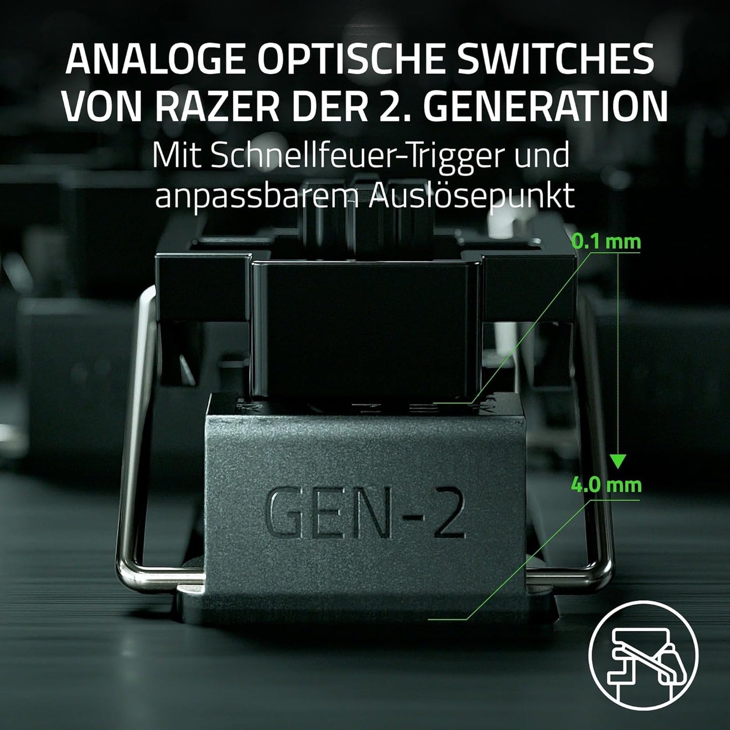 Huntsman V3 Pro, Huntsman V3 Pro QWERTZ DE-Layout Analog Optical Switch