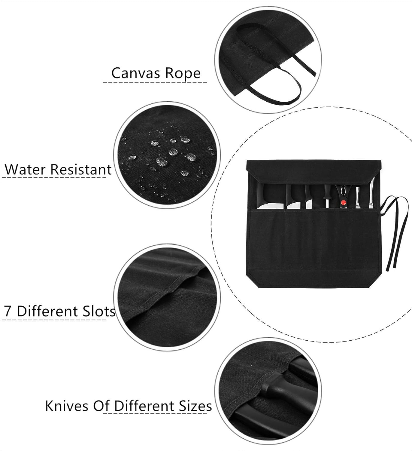 Rolltasche, Schwarz
