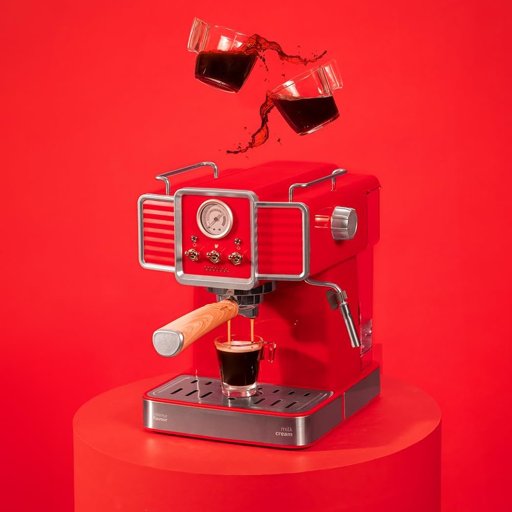 Express-Kaffeemaschine Power Espresso, Rot