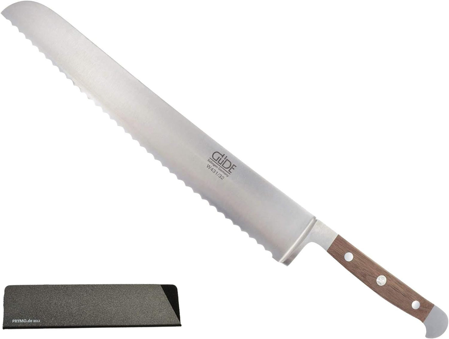 Brotmesser ‎W431-32, Brotmesser 32cm, 1) Messer Ohne Gravur