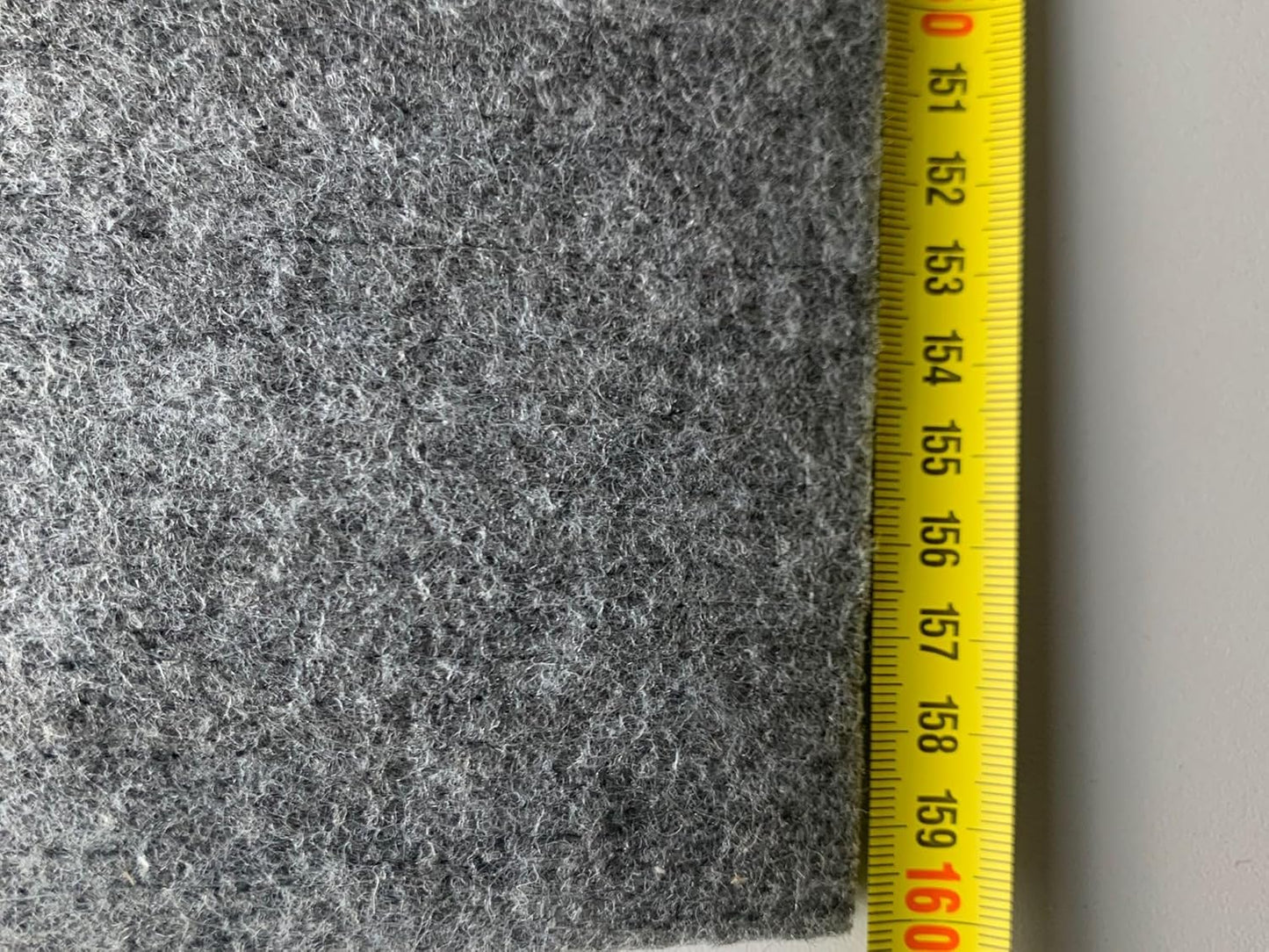 Filzmatte 10mm Meterware, 160x50 cm