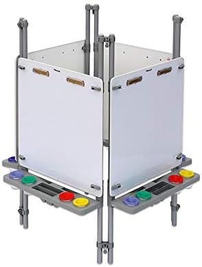 Magnetische Malwand mit 4-seitiger Malfläche, 4-seitig