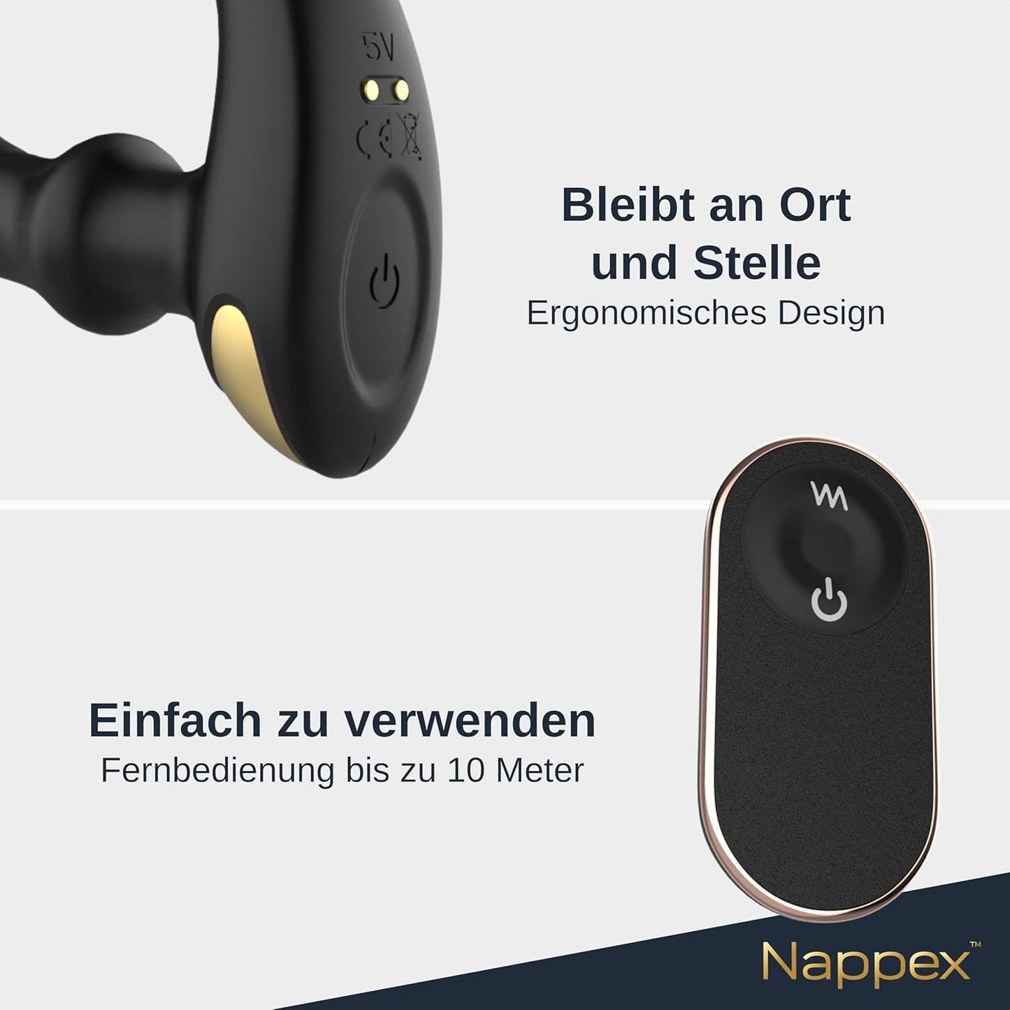 Prostata- und Perineum-Vibrator Tambo