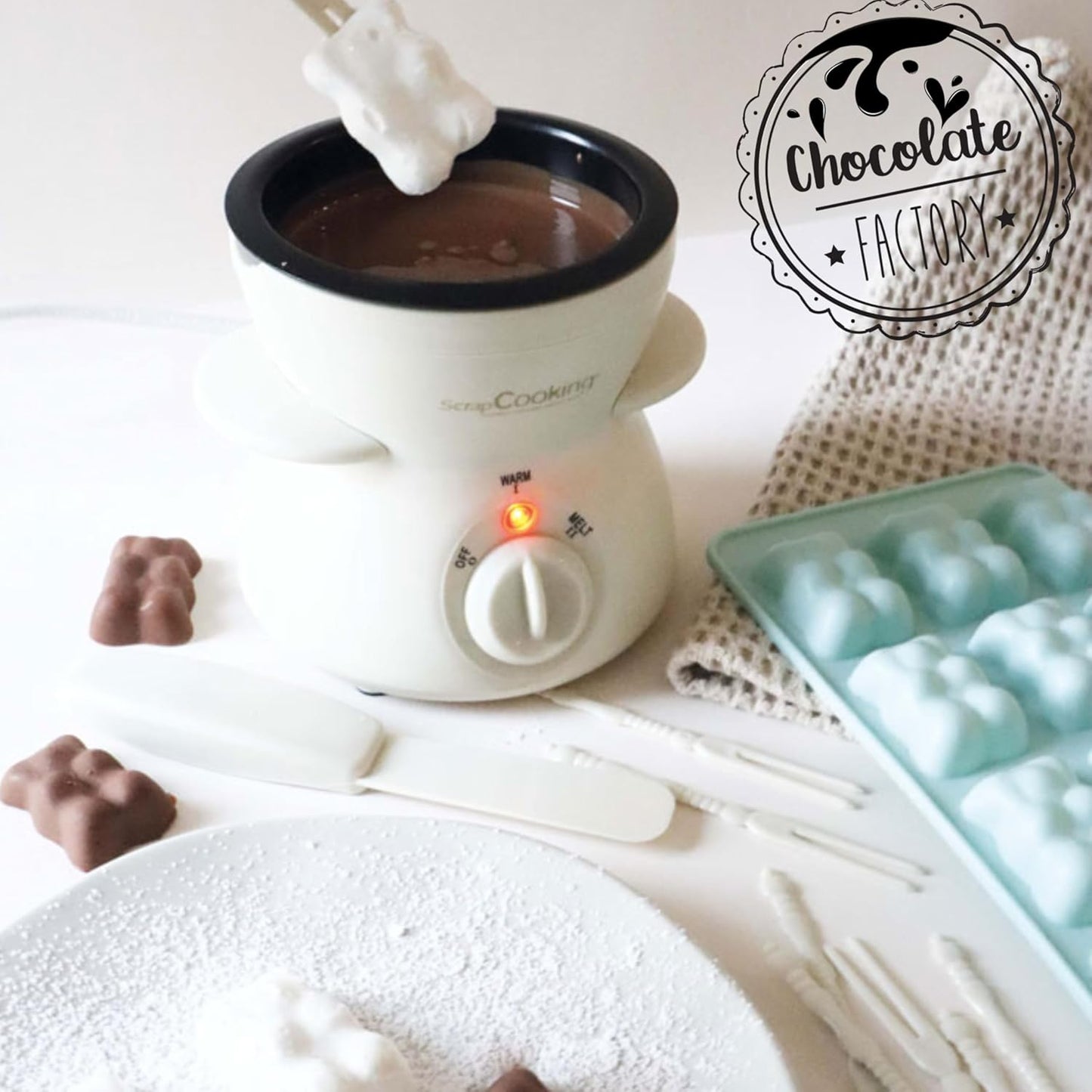 Elektrisches Schokoladenfondue