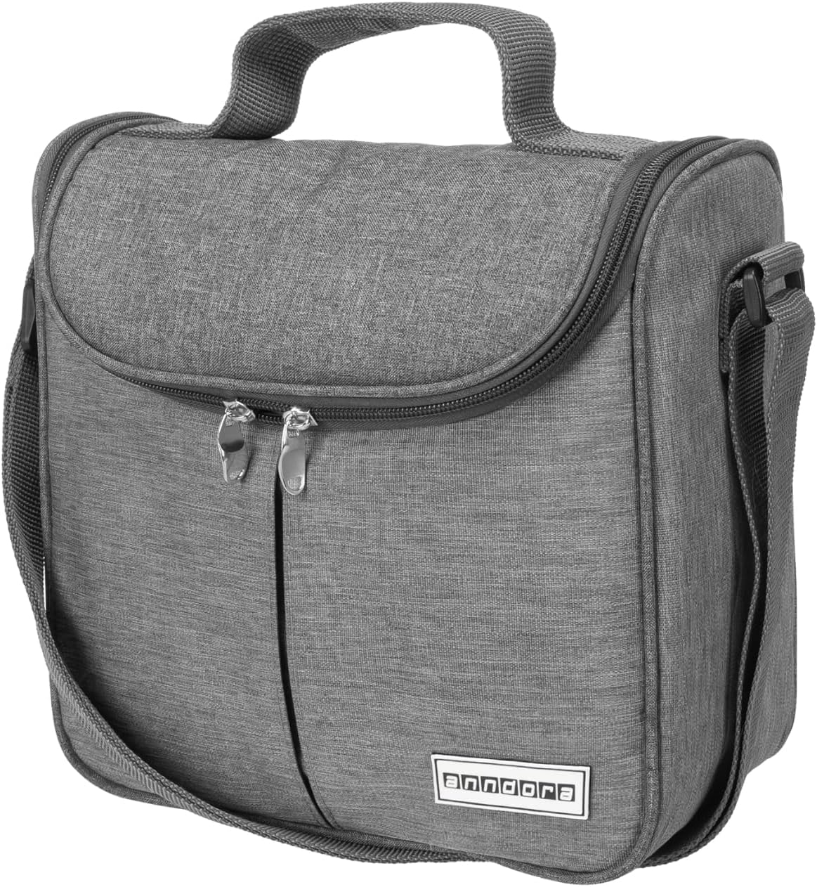 Kühltasche, 04 Liter - hellgrau meliert