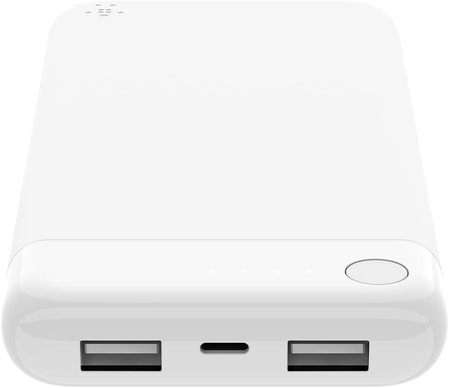 Boost Charge Powerbank, Weiss 10,000 mAh ohne Kabel