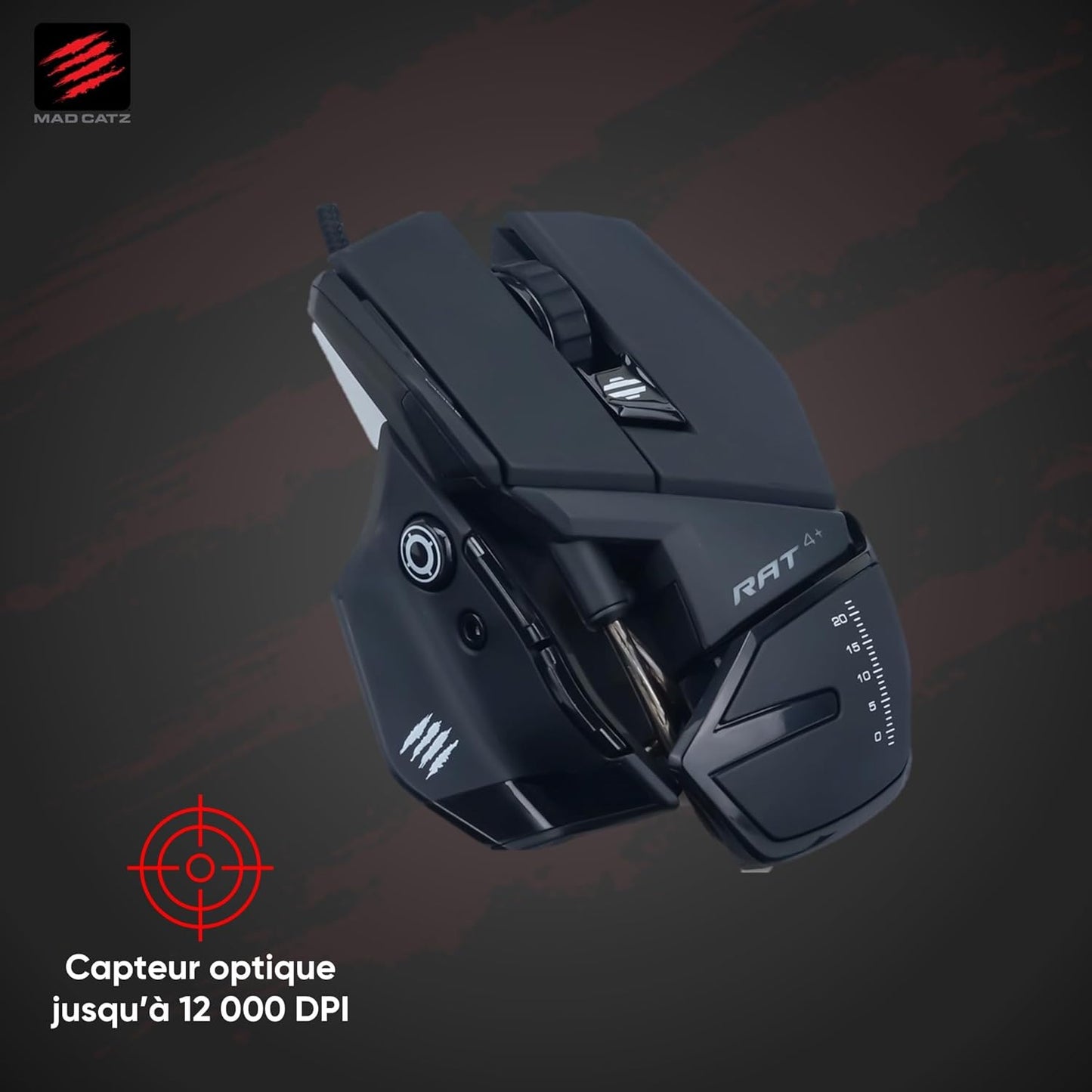 R.A.T. 6+ Optical Gaming Mouse, R.A.T. 6+ Black