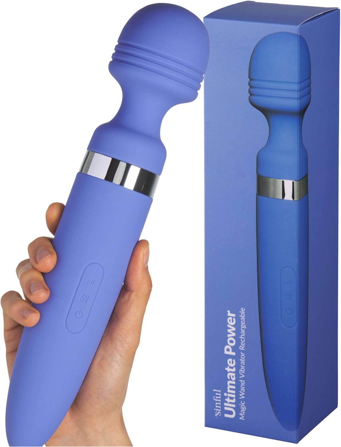 Power Massagestab mit 12 Vibrationsmustern