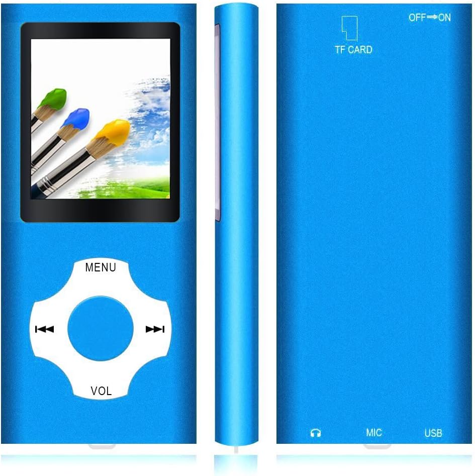 Mediaplayer, Blau
