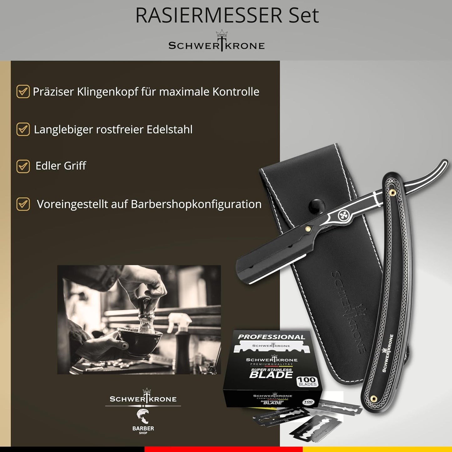 Rasiermesser-Set, 1 stück (1er Pack)