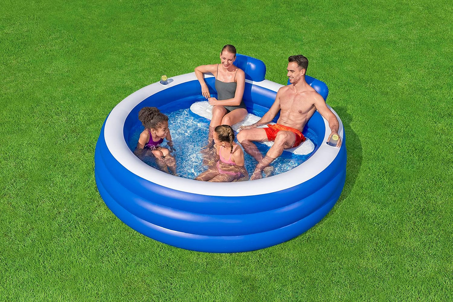 Splash Paradise Family, Blau
