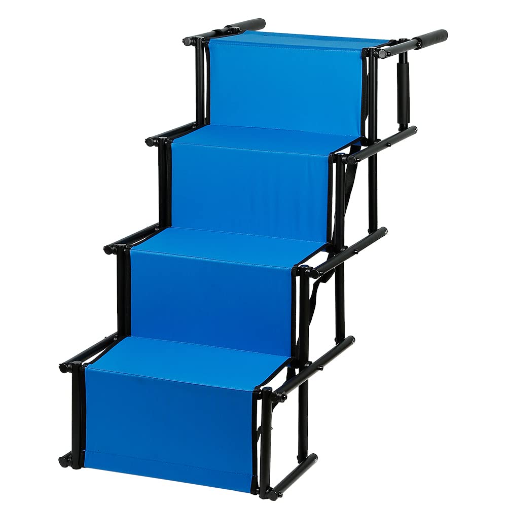 Hunderampe, Blau 45*139*56-76CM