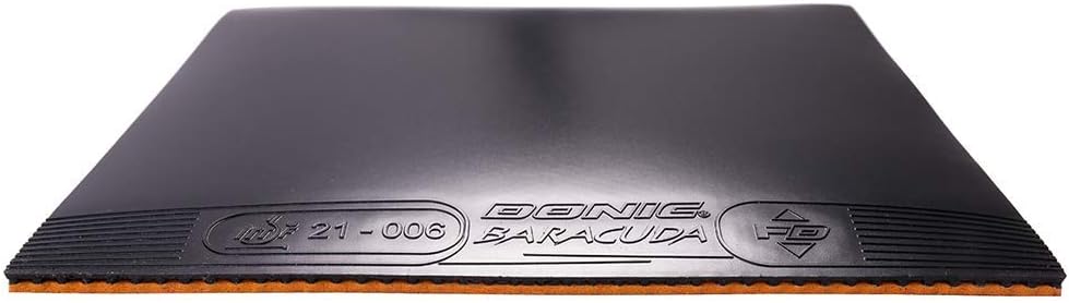 Belag Baracuda, Schwarz 2,0 mm