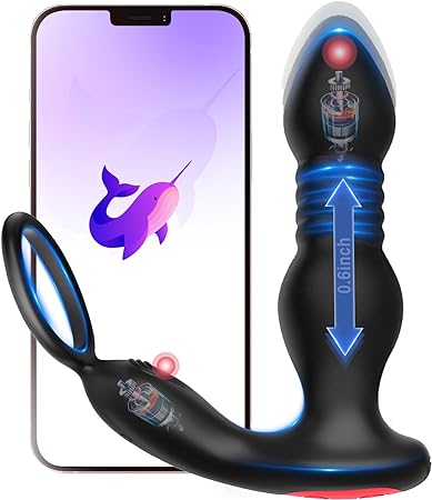 Anal Vibrator mit Penisring, Einfachring