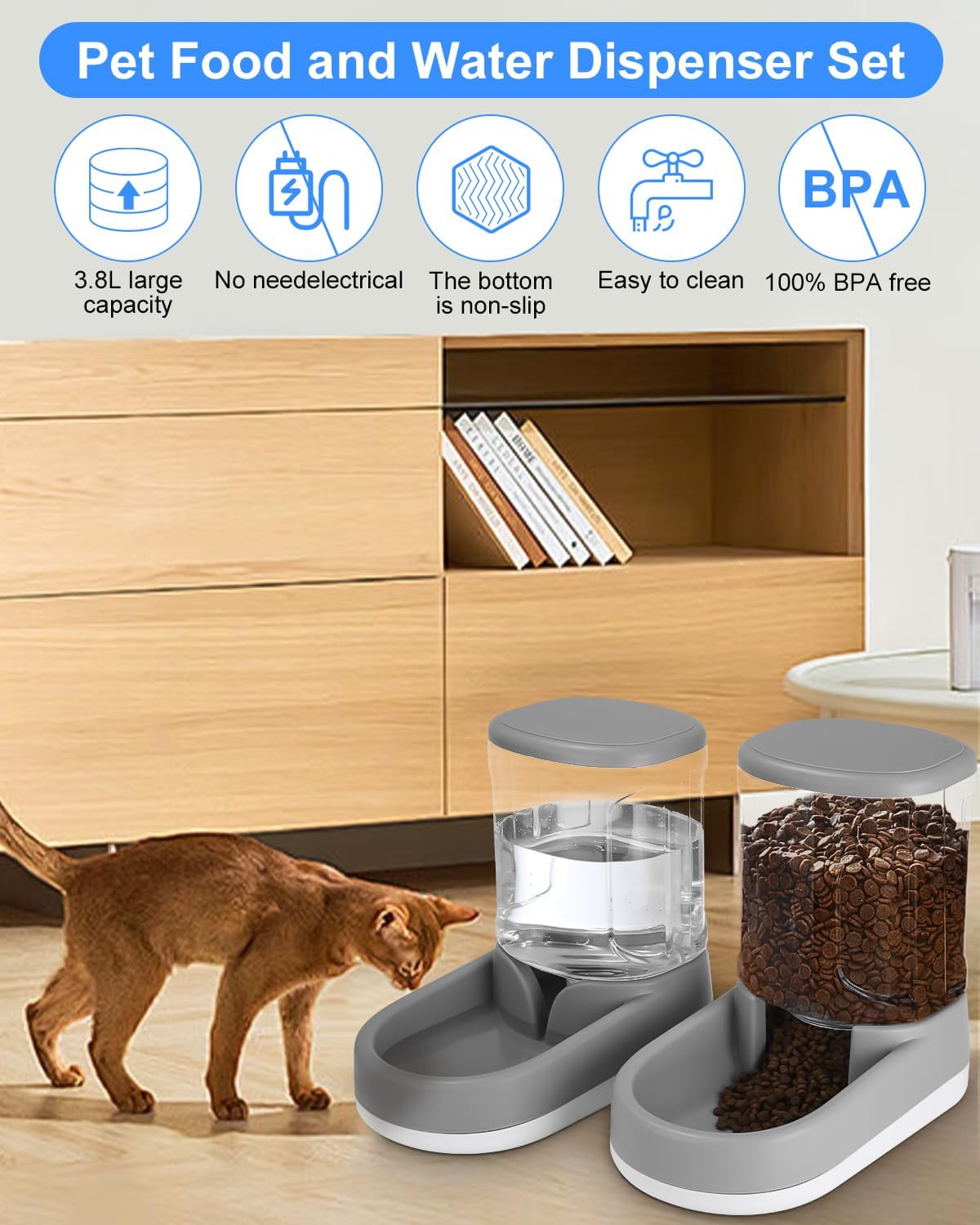 Automatischer Futter- und Wasserspender