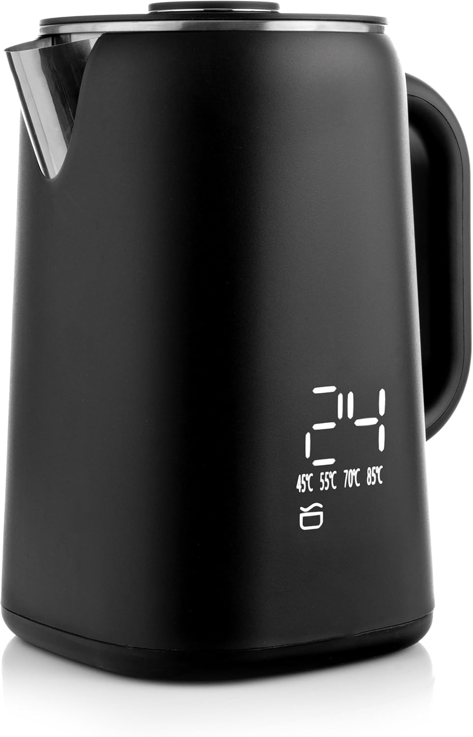 Edelstahl Wasserkocher mit Temperaturkontrolle