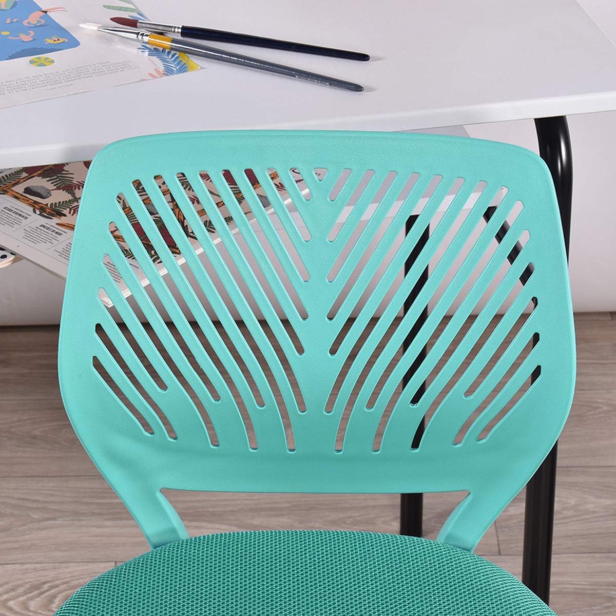 Kinder-Bürostuhl, Aqua