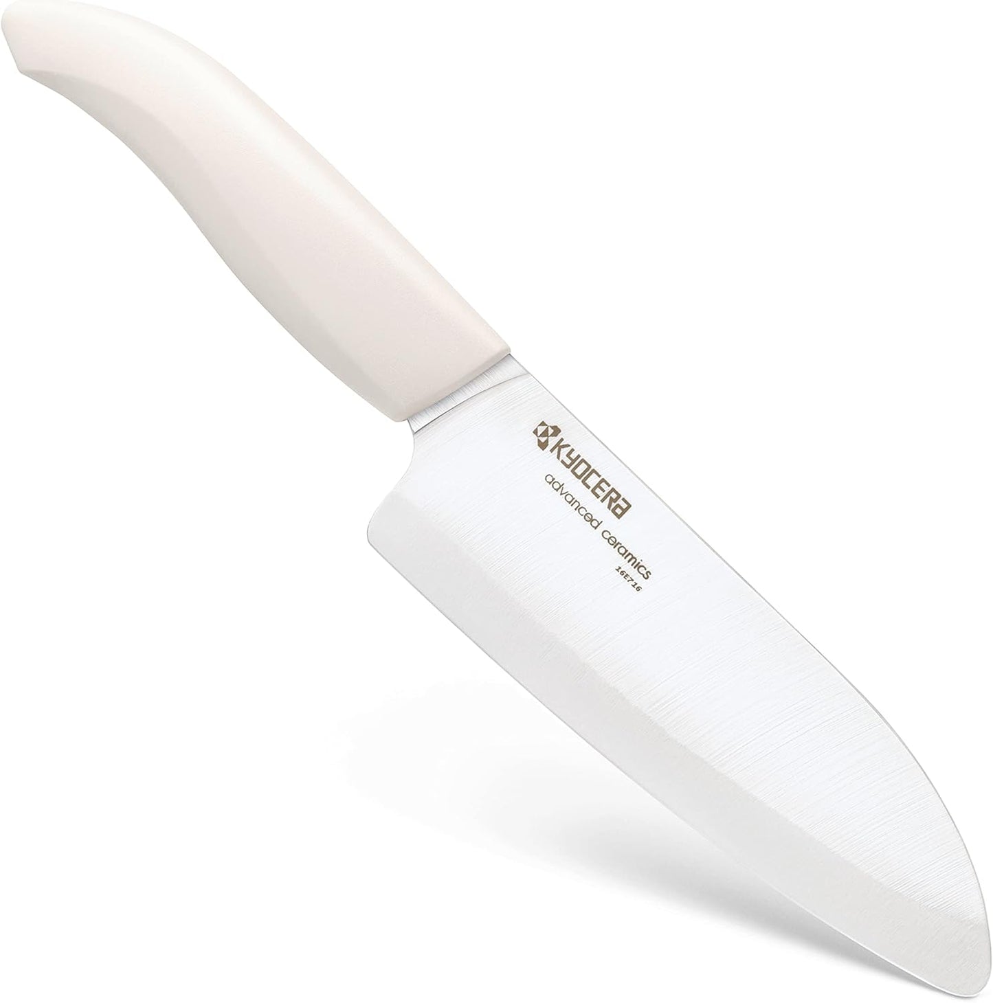 GEN WHITE Santokumesser, Weiss Santokumesser