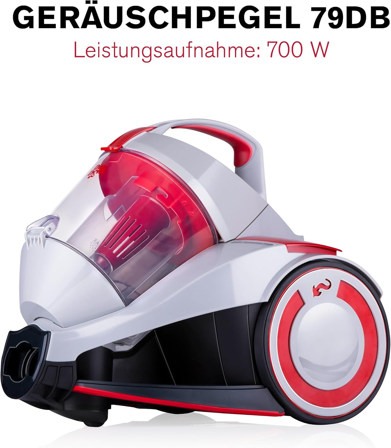 Beutelloser Staubsauger DD2502 mit HEPA-Filter, DD2502