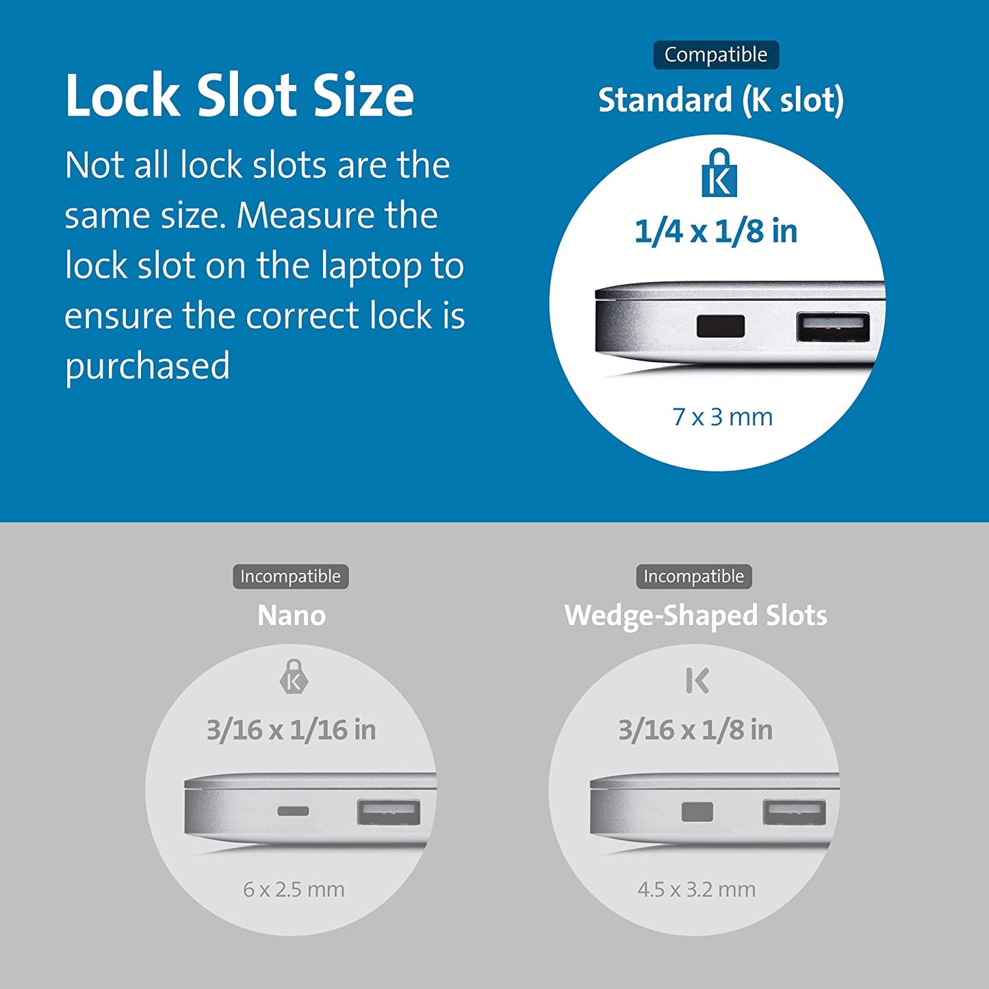 Slim KombiSchloss, Kombinationsschloss Standard Kabel