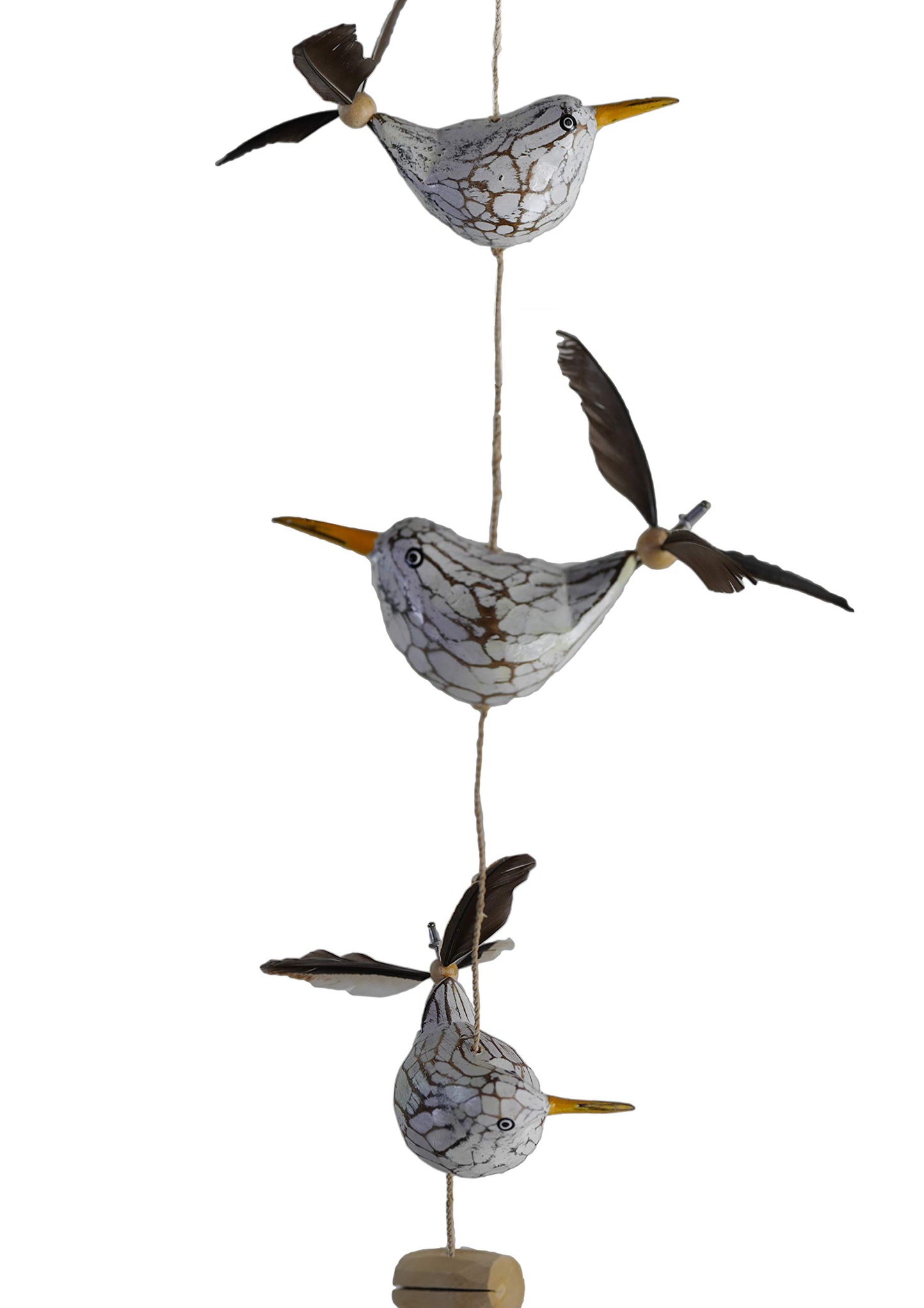Möwen-Windspiel mit Feder Propeller, Möwe 3