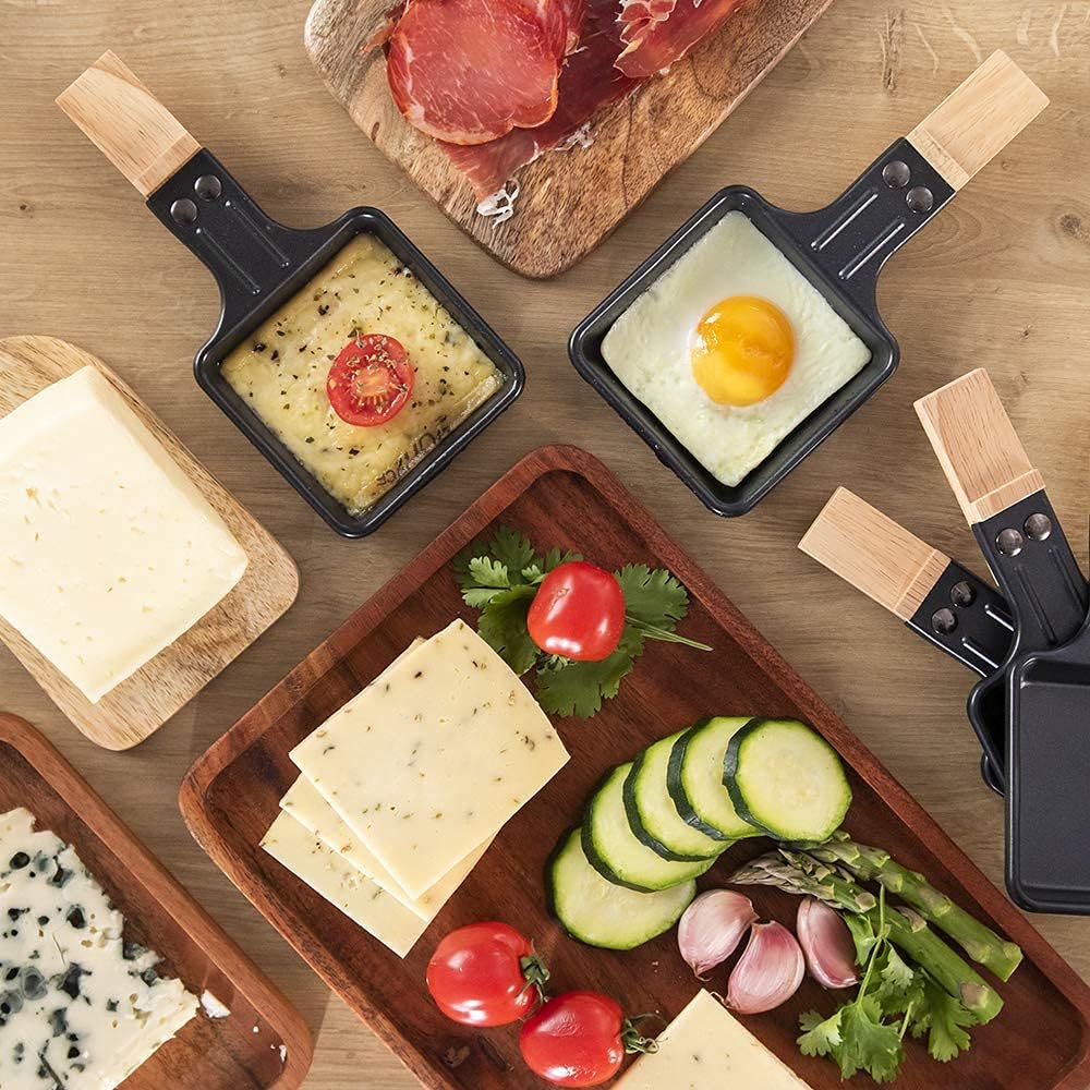 Raclette Käse & Grill 8200, Holz 27.8 x 54.3 x 19.9 cm