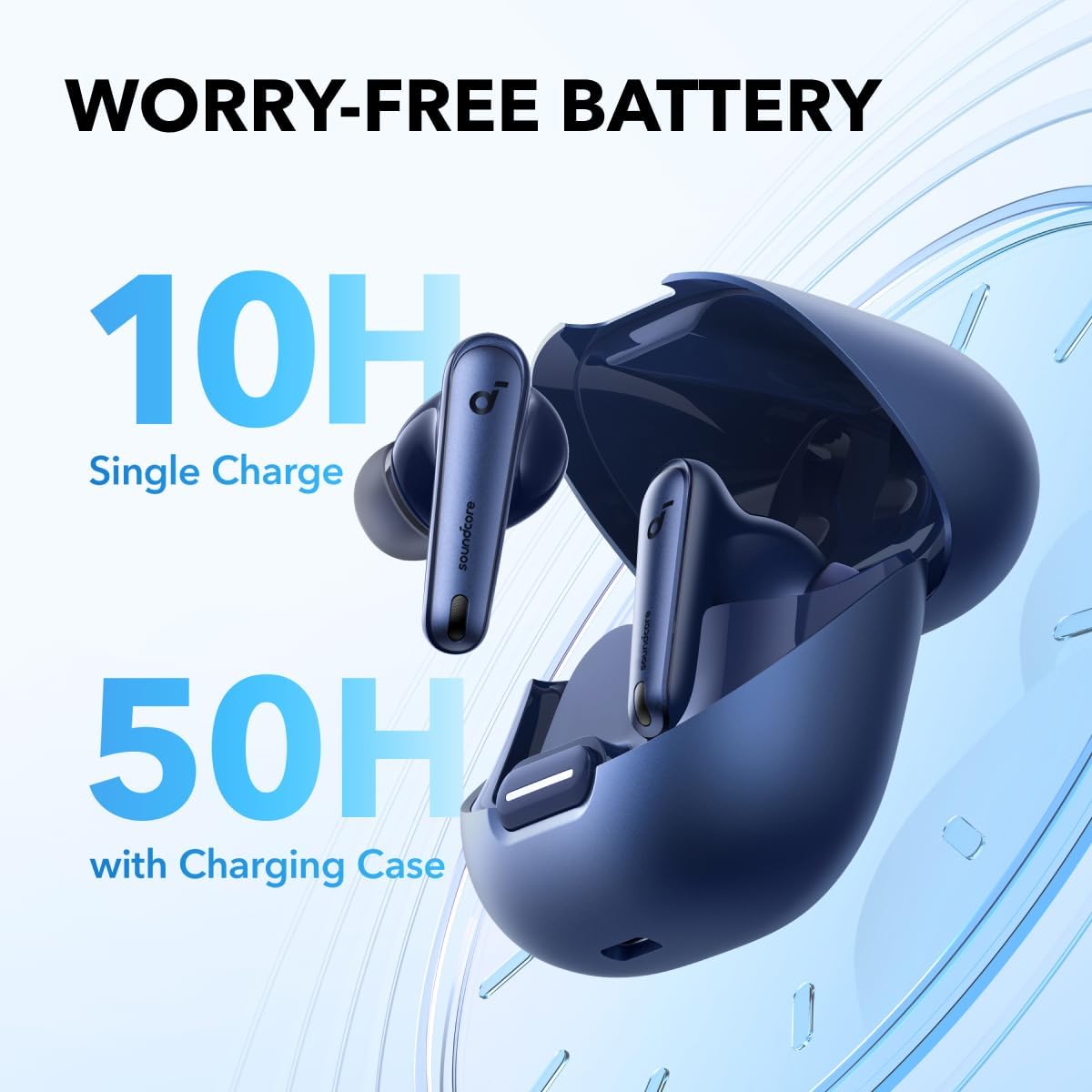Liberty 4 NC Bluetooth-Kopfhörer mit Noise Cancelling, Blau
