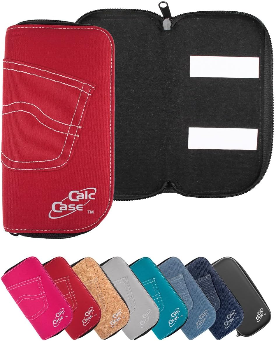 TI-30 ECO RS Schulrechner mit Schutztasche, Rot