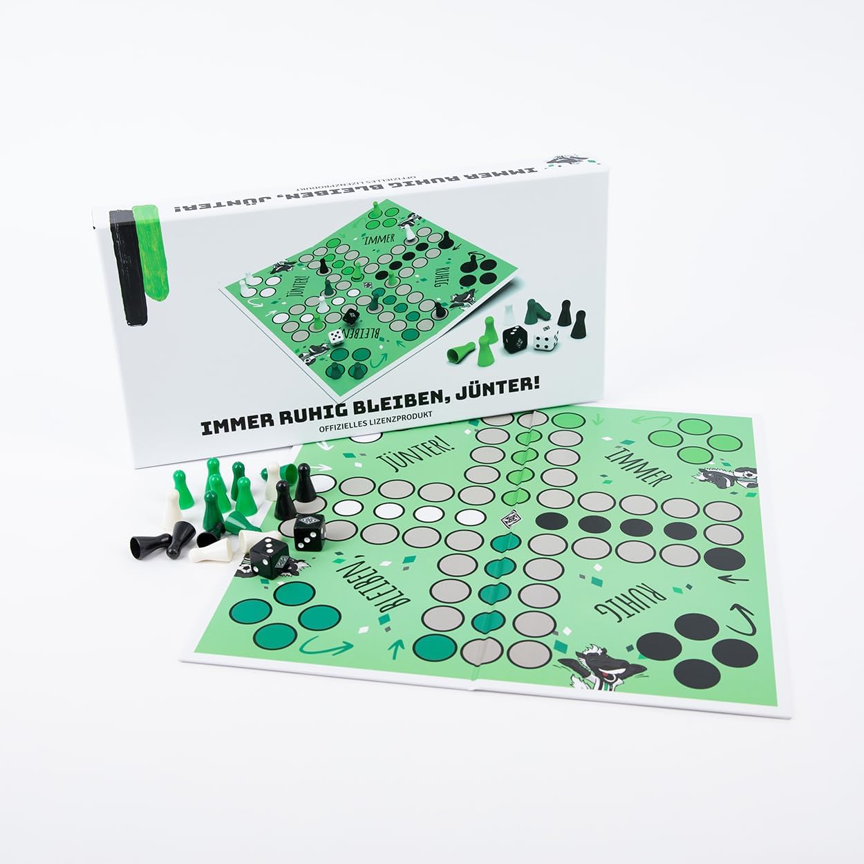 Brettspiel "Immer ruhig bleiben, Jünter"
