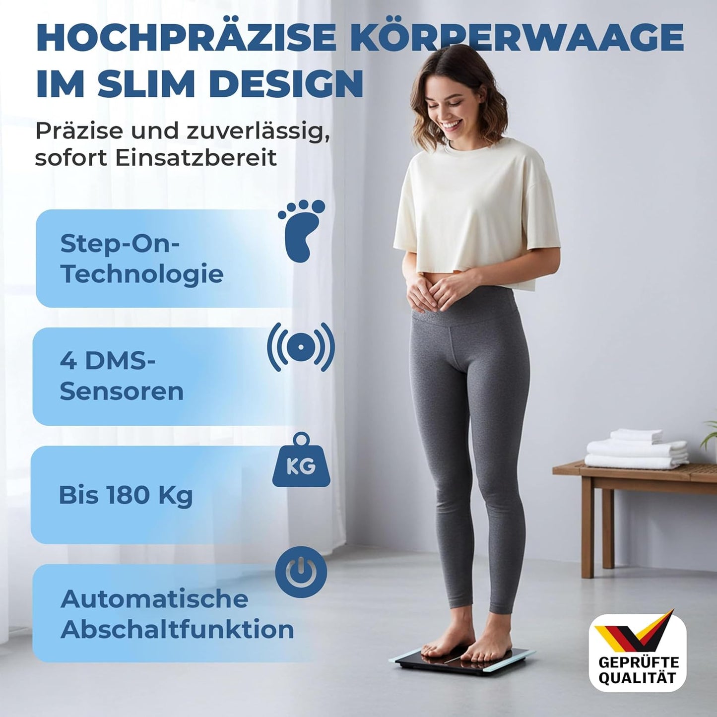 Digitale Personenwaage